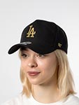 Бейсболка 47 BRAND арт. B-MPDTP12WBP-BKGD Los Angeles Dodgers MLB (черный / золотой)
